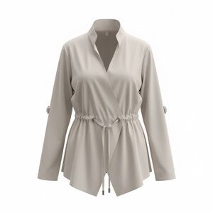 Philosophy Cream Textured Jacket